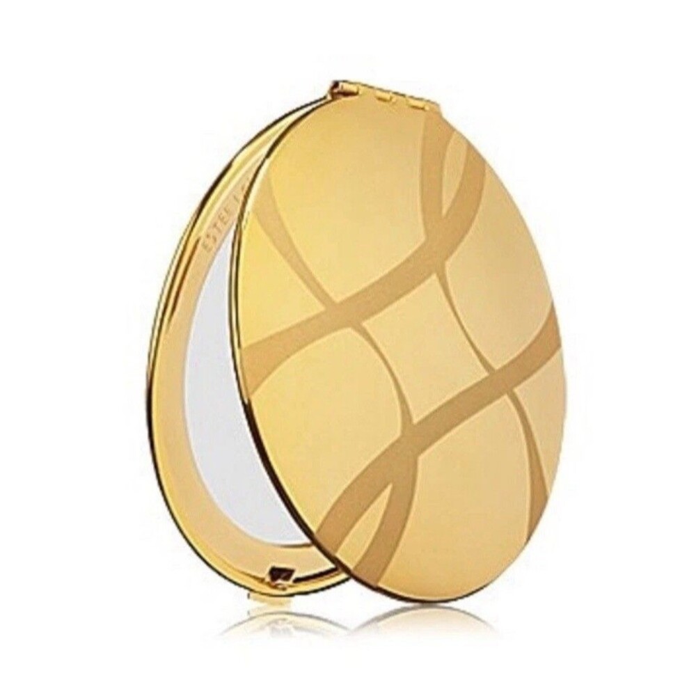 Estee Lauder Solid Perfume Powder Compact "2009 Golden Ribbons" MIBB